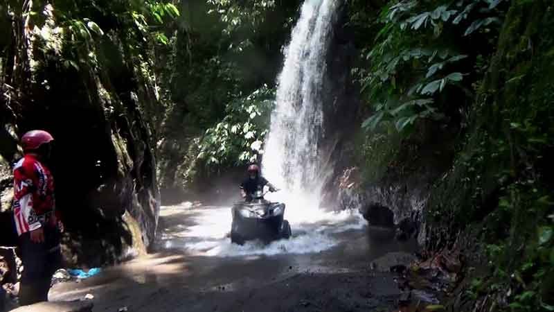 Featured image for Ubud ATV through waterfall - the best adventure